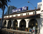 Old Santa Fe depot in San Diego